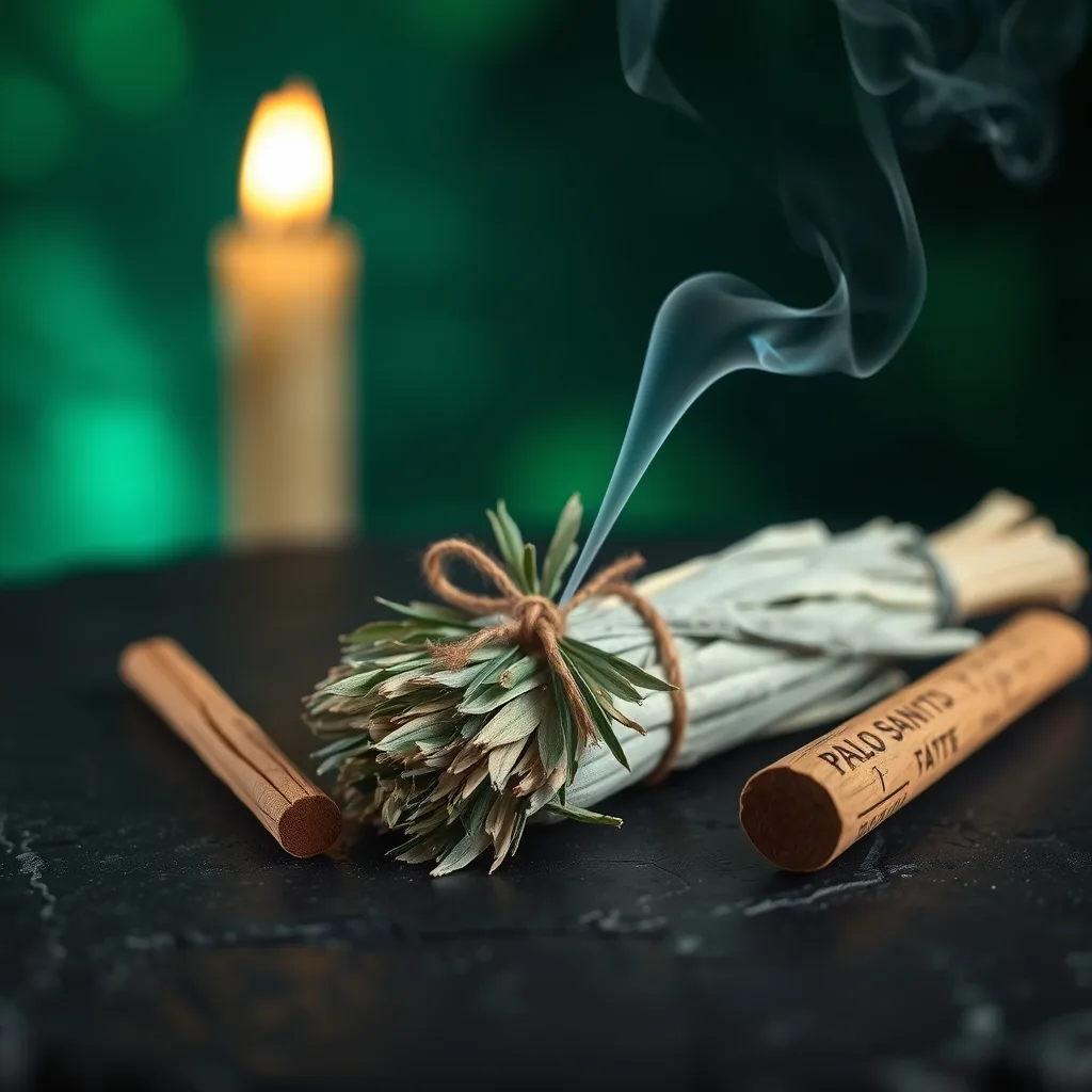 Rituálny set — Biela šalvia & Palo Santo